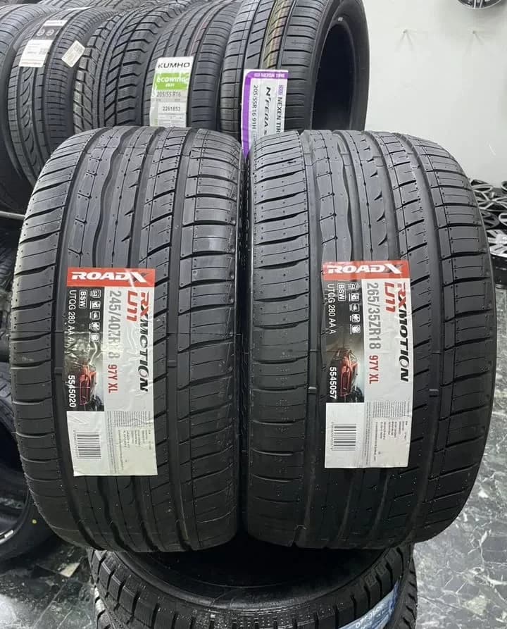 RoadX RXMotion U11 245/40 R18 и 265/35 R18 97Y XL
