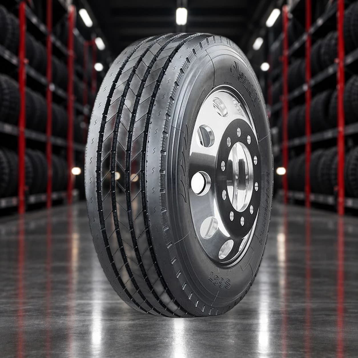 Sailun SAR1 235/75 R17,5 143/141L 3PMSF (Рулевая и прицепная ось)